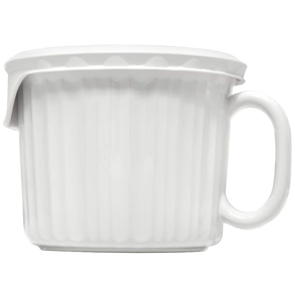 コーニングウェア マグ 20オンス 2点 セット- オーブン使用可能 Amazon.co.jp: Corningware 20-Ounce Oven Safe Meal Mug with Vented
